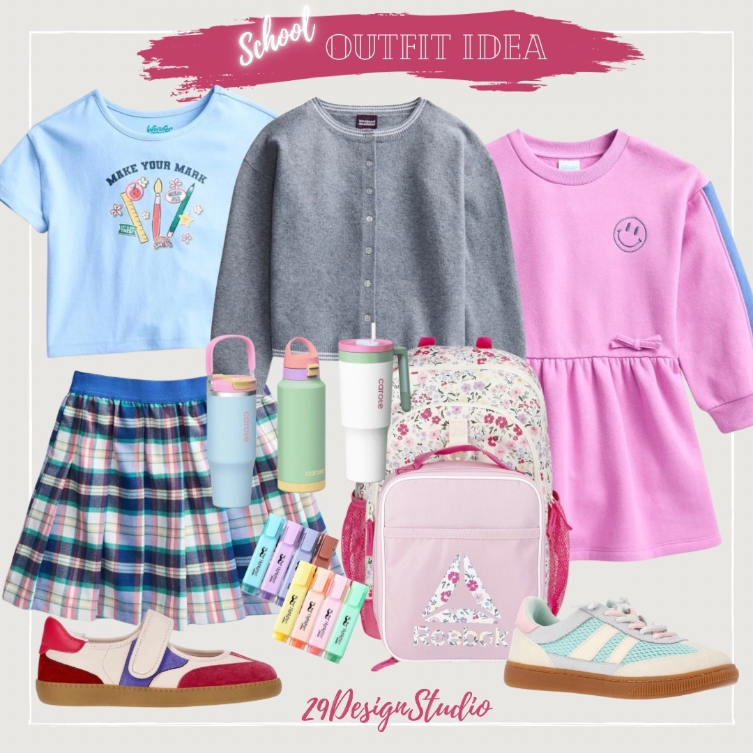 Back to school girls outfit 
Walmart back to school 
School shopping

#LTKKids