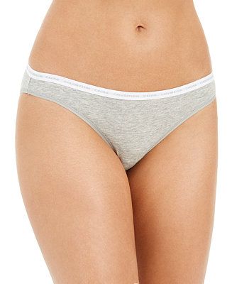Calvin Klein CK One Cotton Singles Bikini Underwear QD3785 & Reviews - Bras, Underwear & Lingerie... | Macys (US)