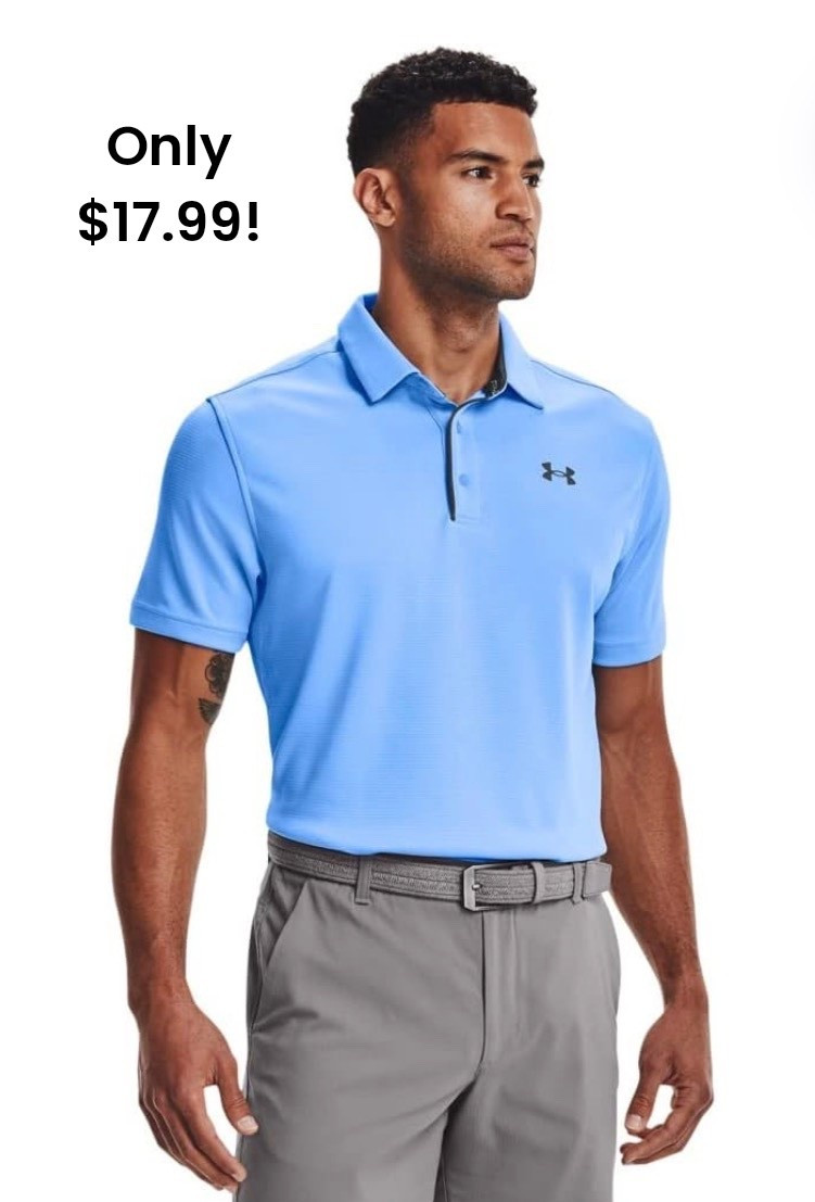 Amazon has Men’s Carolina Blue Under Armour Polo Shirts for only $17.99 today! Absolute steal, as these normally retail for over $50! Grab quickly, as this is a Lightning Deal⚡️ 

#LTKActive #LTKSaleAlert #LTKMens