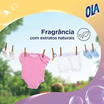 Sabão Líquido Ola Bebê para Roupas Finas e Delicadas 1l | Amazon (BR)