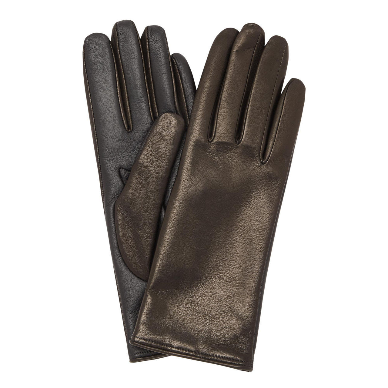 Nappa Leather Lined Touch-Screen Gloves | Brown Thomas (IE)