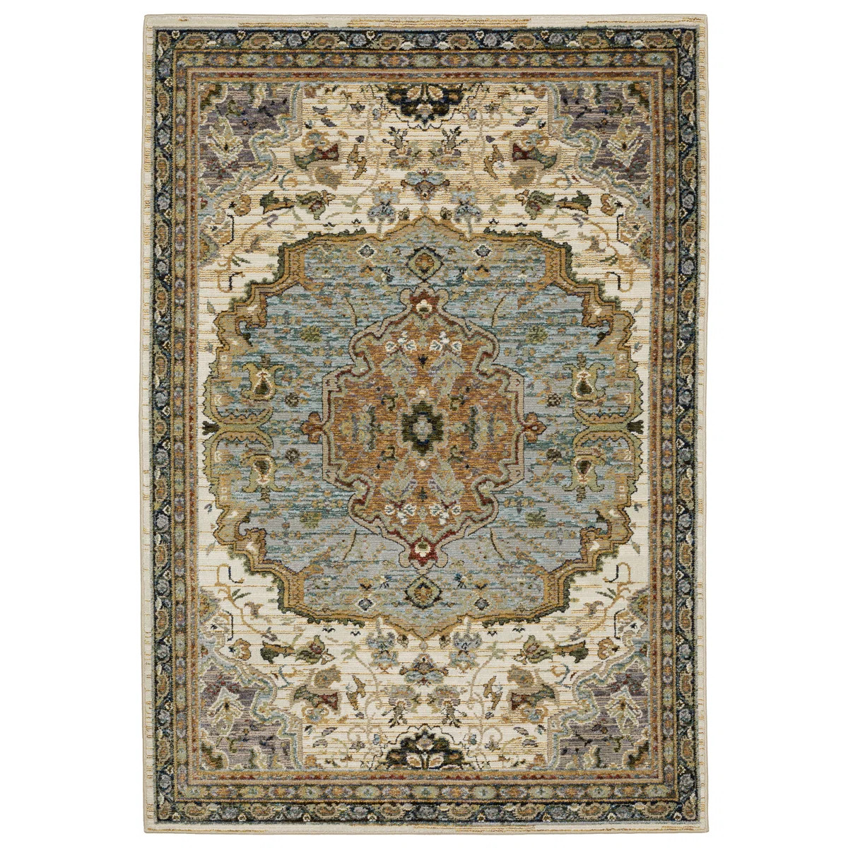 Raiyaan Oriental Indoor Rug | Wayfair North America