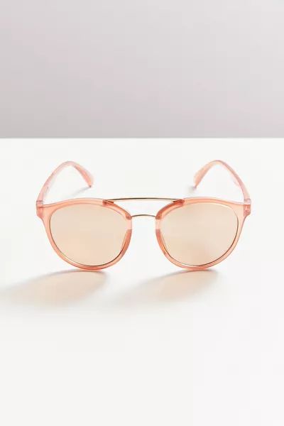 Shiloh Brow Bar Round Sunglasses | Urban Outfitters (US and RoW)