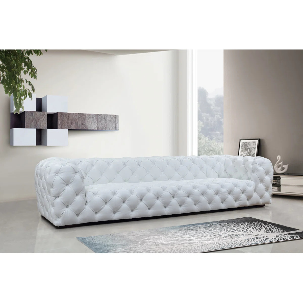 Checa Upholstered 126.8'' Sofa | Wayfair North America