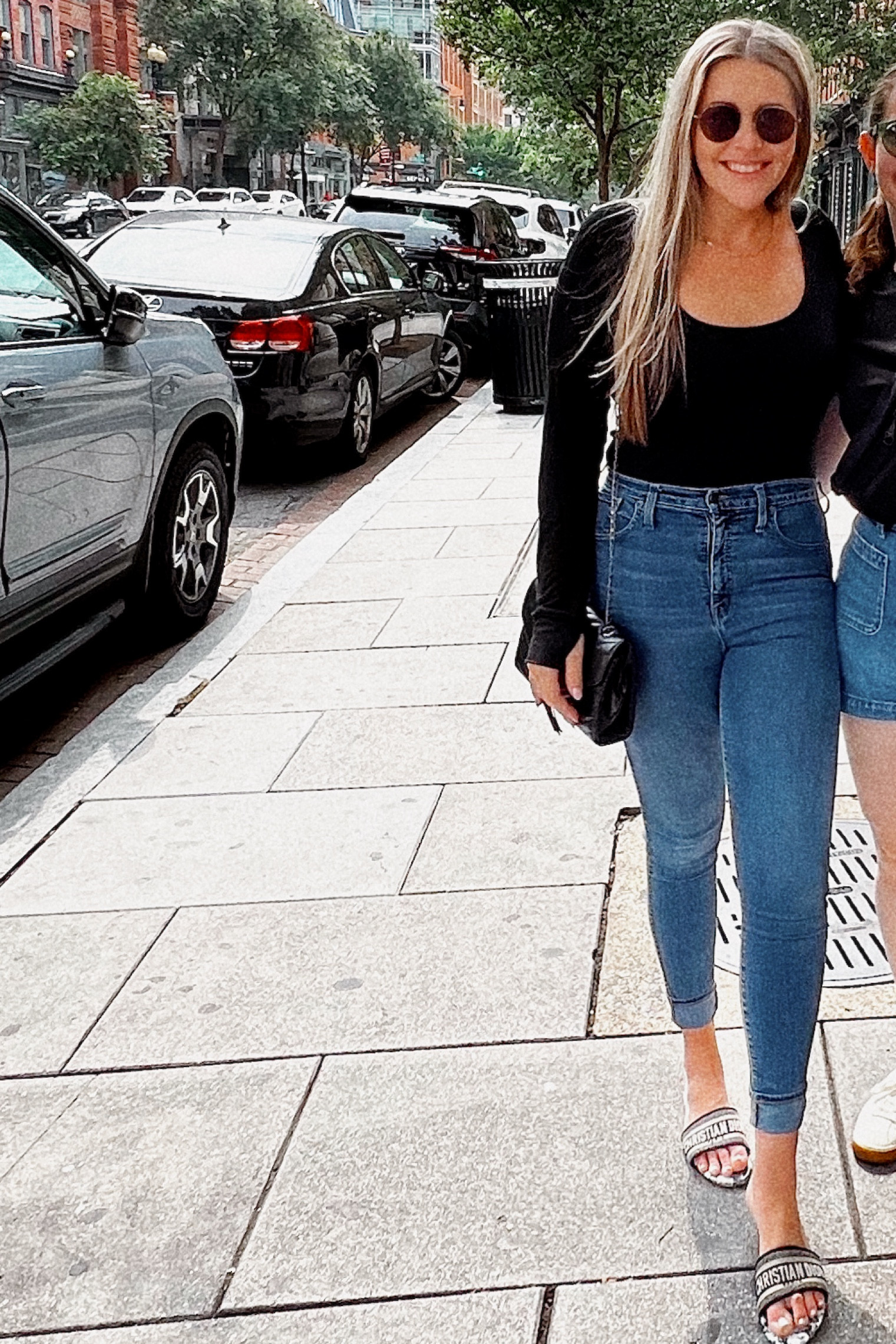 Never say no to these skinny jeans 🫶 black and blue option!

#LTKworkwear