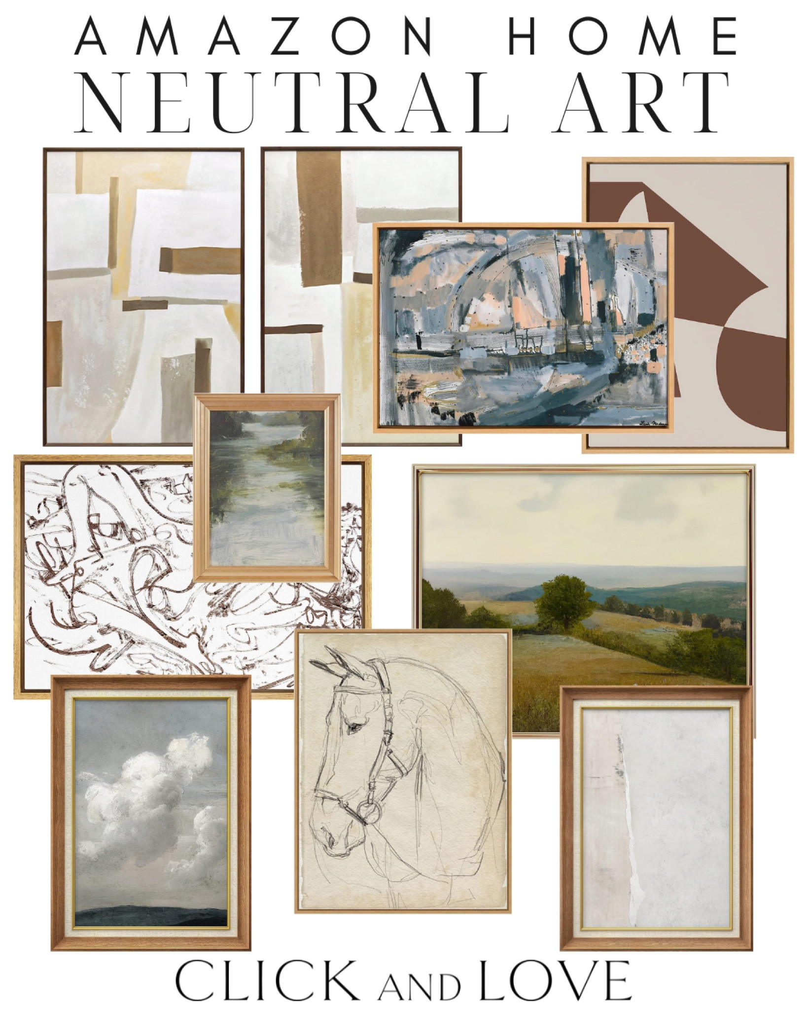 Neutral art finds from Amazon! Love the mix and match that you could accomplish with some of these artwork pieces. 

home decor, canvas art, art prints, framed art, landscape paintings, abstract art, abstract painting, classic home decor, classic art, budget art, wall art, wall decor, Living room, bedroom, guest room, dining room, entryway, seating area, family room, Modern home decor, traditional home decor, budget friendly home decor, Interior design, shoppable inspiration, curated styling, beautiful spaces, classic home decor, bedroom styling, living room styling, dining room styling, look for less, designer inspired, Amazon, Amazon home, Amazon must haves, Amazon finds, amazon favorites, Amazon home decor #amazon #amazonhome