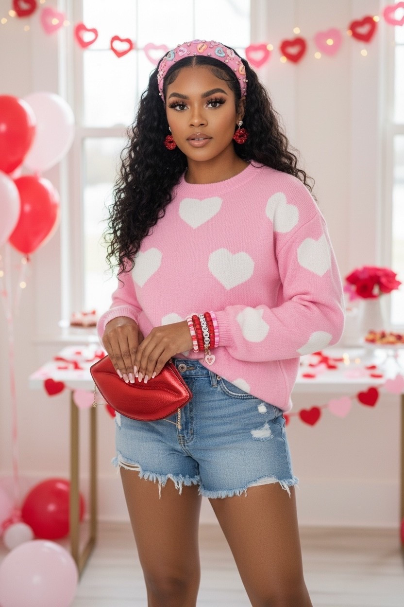 Celebrate Valentine's Day with these chic and romantic accessories! From lips earrings to heart headbands, these pieces are perfect for showing your love. Check them out and find your favorite! #ValentinesDay #RomanticAccessories #FashionJewelry

#LTKBeauty #LTKSeasonal #LTKFindsUnder100

#LTKootd #LTKSeasonal #LTKgrwm