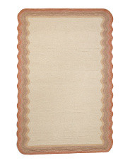 Scalloped Wool Rug | Rugs | Marshalls | Marshalls