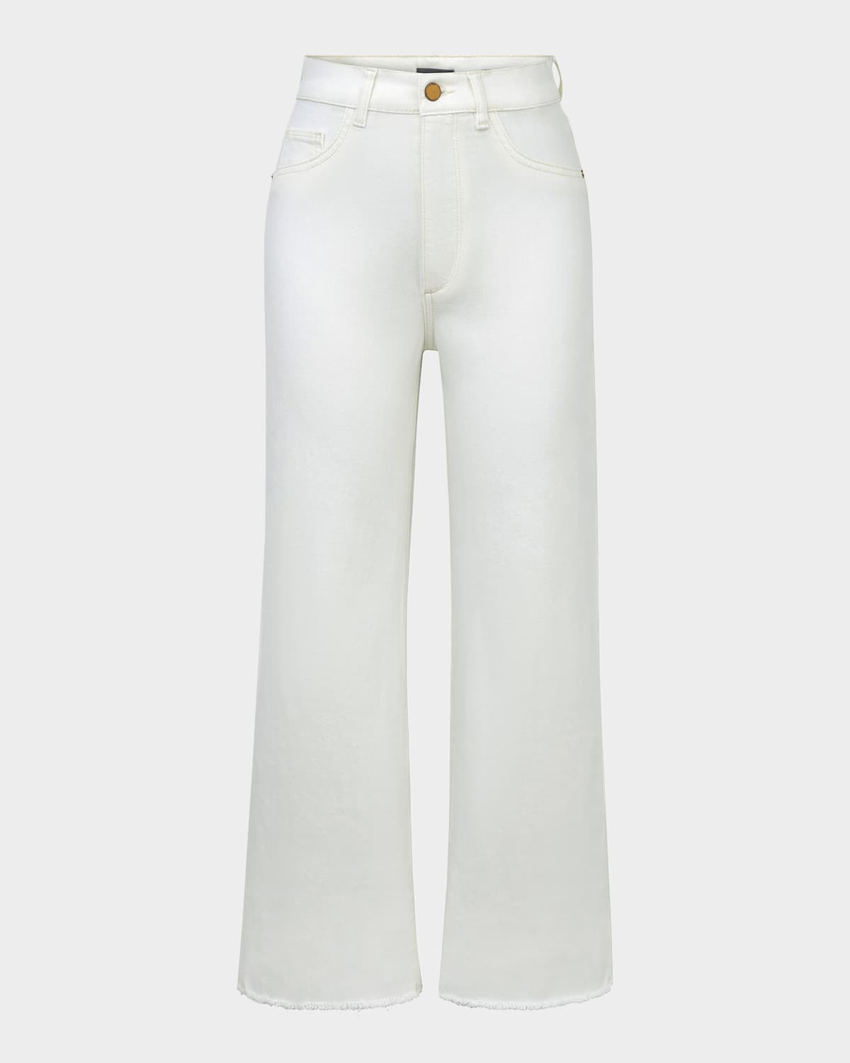 Hepburn High-Rise Vintage Ankle Wide-Leg Jeans | Neiman Marcus