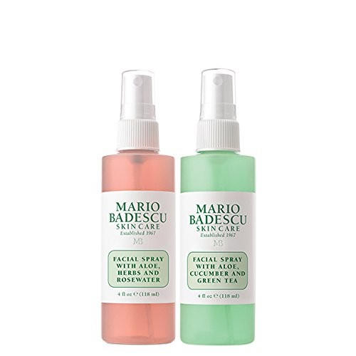 Mario Badescu Facial Spray Herbs/Rosewater and Cucumber/Green Tea (Pack of 2) | Amazon (US)