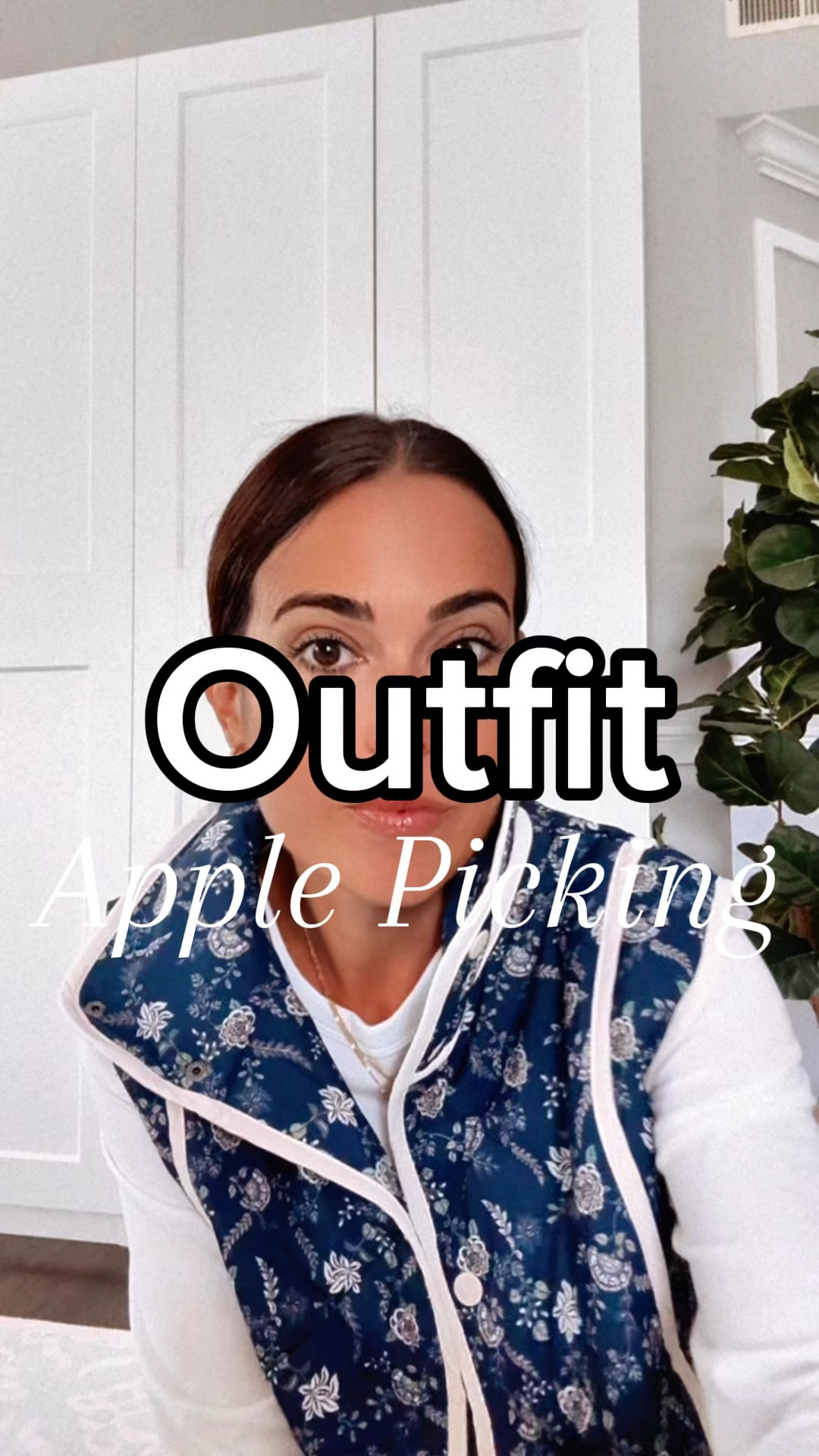 Wore this Amazon vest yesterday apple picking 🍎 Runs tts. 

#LTKOver40 #LTKShoeCrush #LTKFindsUnder50