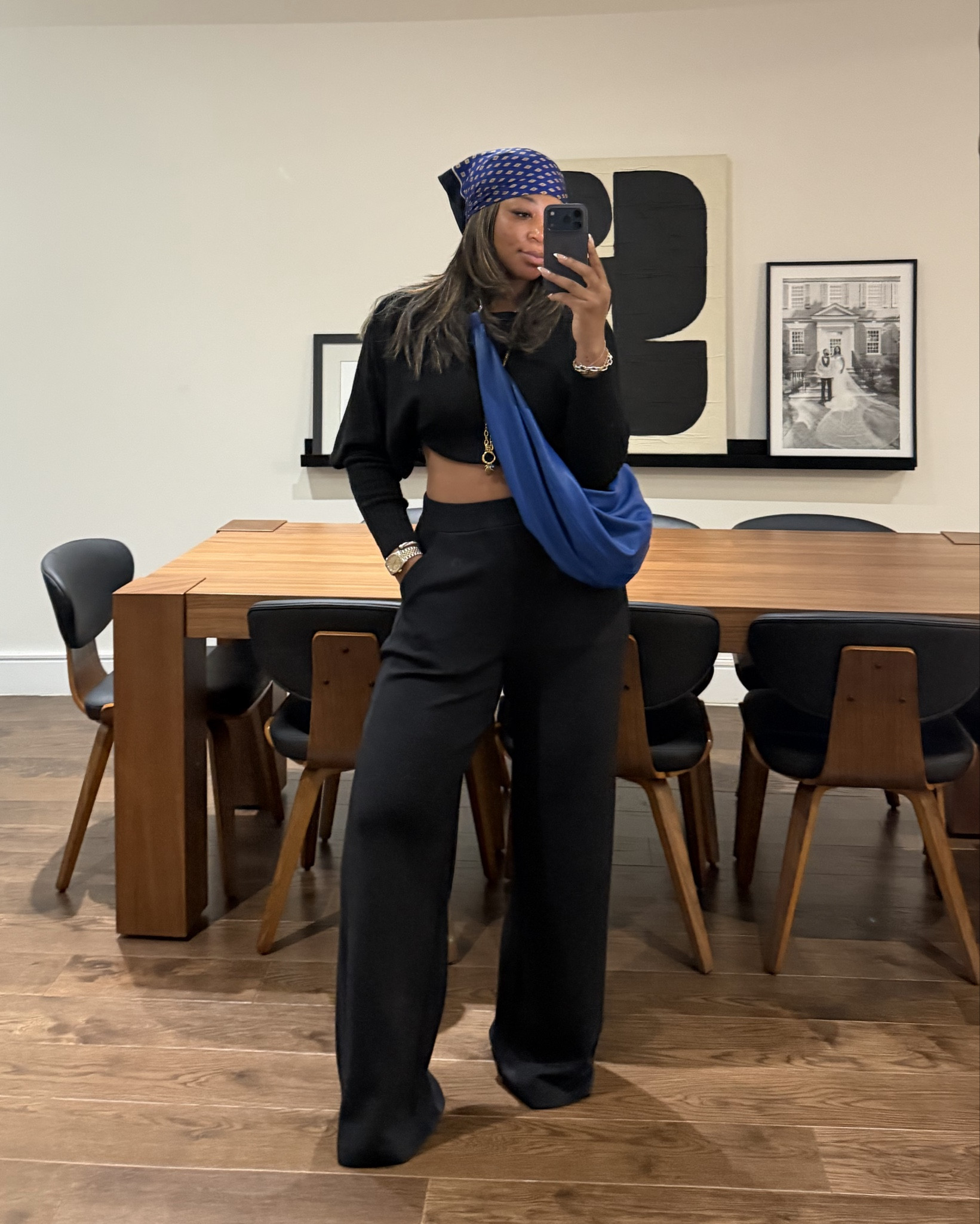 which look do you like better? 😍😍😍 small top and large tall bottoms! 