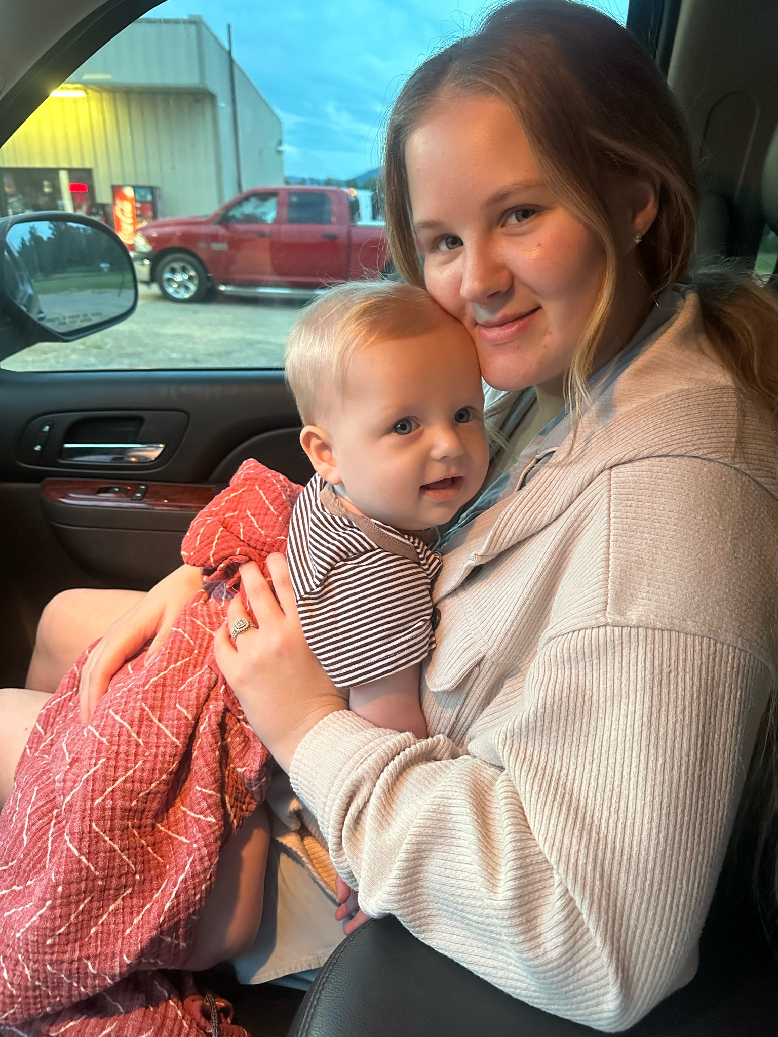 Ribbed hooded shacket and nursing blanket on repeat! ☺️ 

#LTKBaby #LTKSeasonal #LTKBump