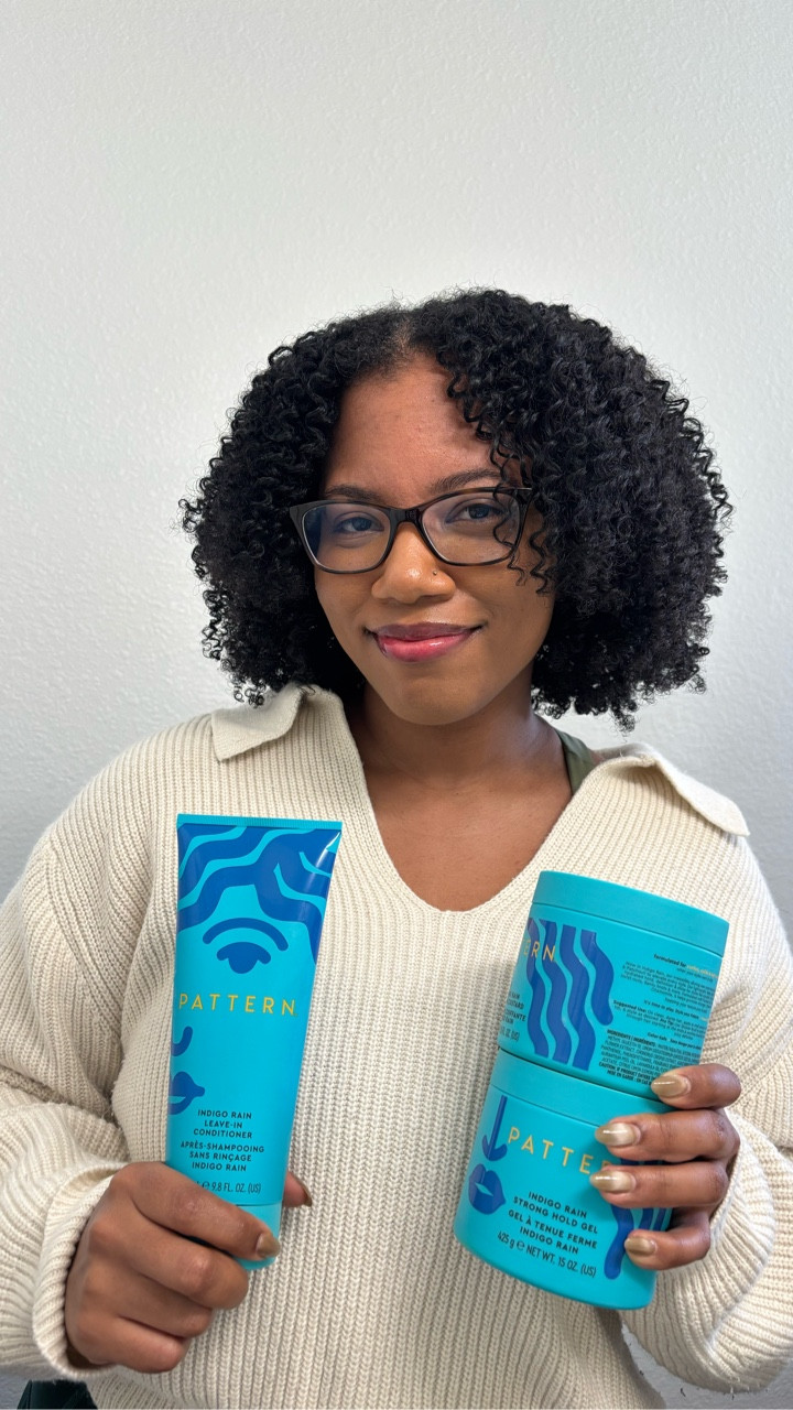 gifted by patternbeauty 🩵

Y’all don’t understand how excited I was to try @patternbeauty’s styling products in their new Indigo Rain scent 💧 The scent is so soft and fresh. I’m obsessed!!

Pattern always does my hair right, so was I surprised by the results? Of course not 😌 It gave exactly what it was supposed to give.

And can we talk about the packaging? So cute 💙

If you know me, you know how much I genuinely love Pattern Beauty, so this one was BIG for me. Thank you @patternbeauty 🥹🫶🏾

#naturalhair #naturalhaircommunity #patternbeauty

#LTKBeauty