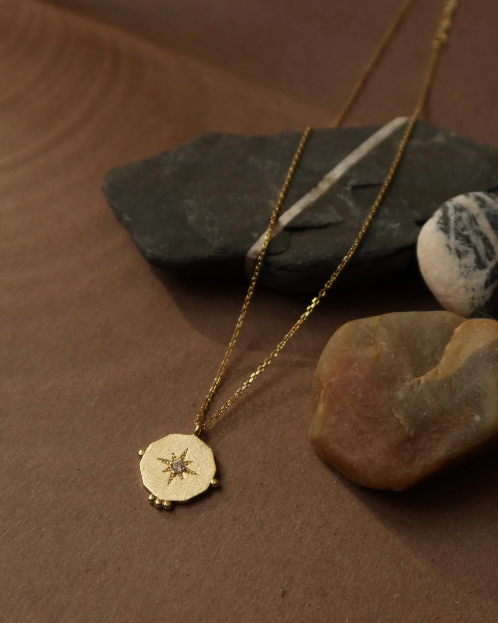 stella brushed star disc pendant

                      -

                      $72 | Cupcakes and Cashmere