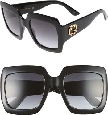 Gucci 54mm Square Sunglasses | Nordstrom | Nordstrom