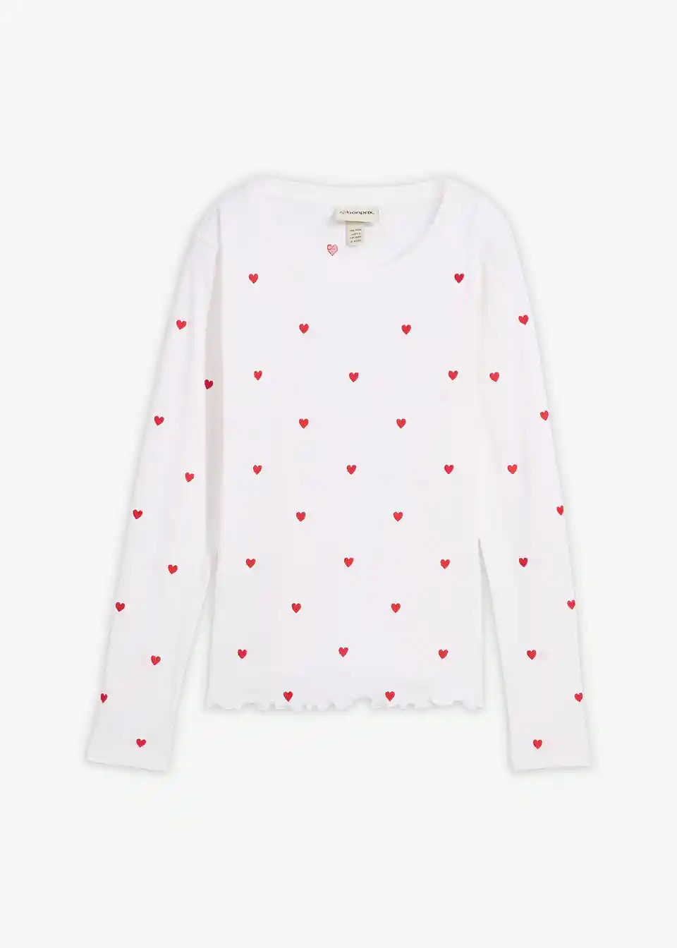 Langarmshirt aus reiner Baumwolle | Bonprix DE