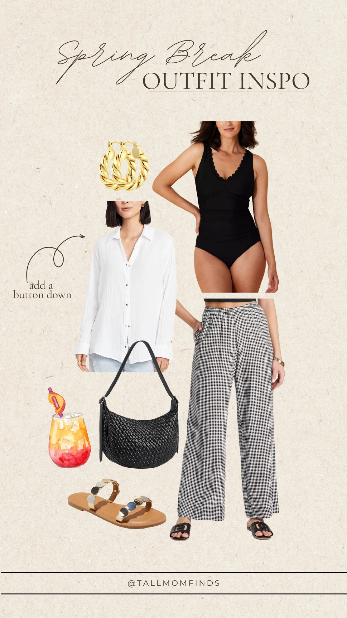 Spring break outfit inspo! Love these pants with the bathing suit - throw on a button down and you’re good to go!

Spring break, beach outfits, vacation outfits, resort wear, spring break inspo

#LTKTravel #LTKSwim #LTKFindsUnder50