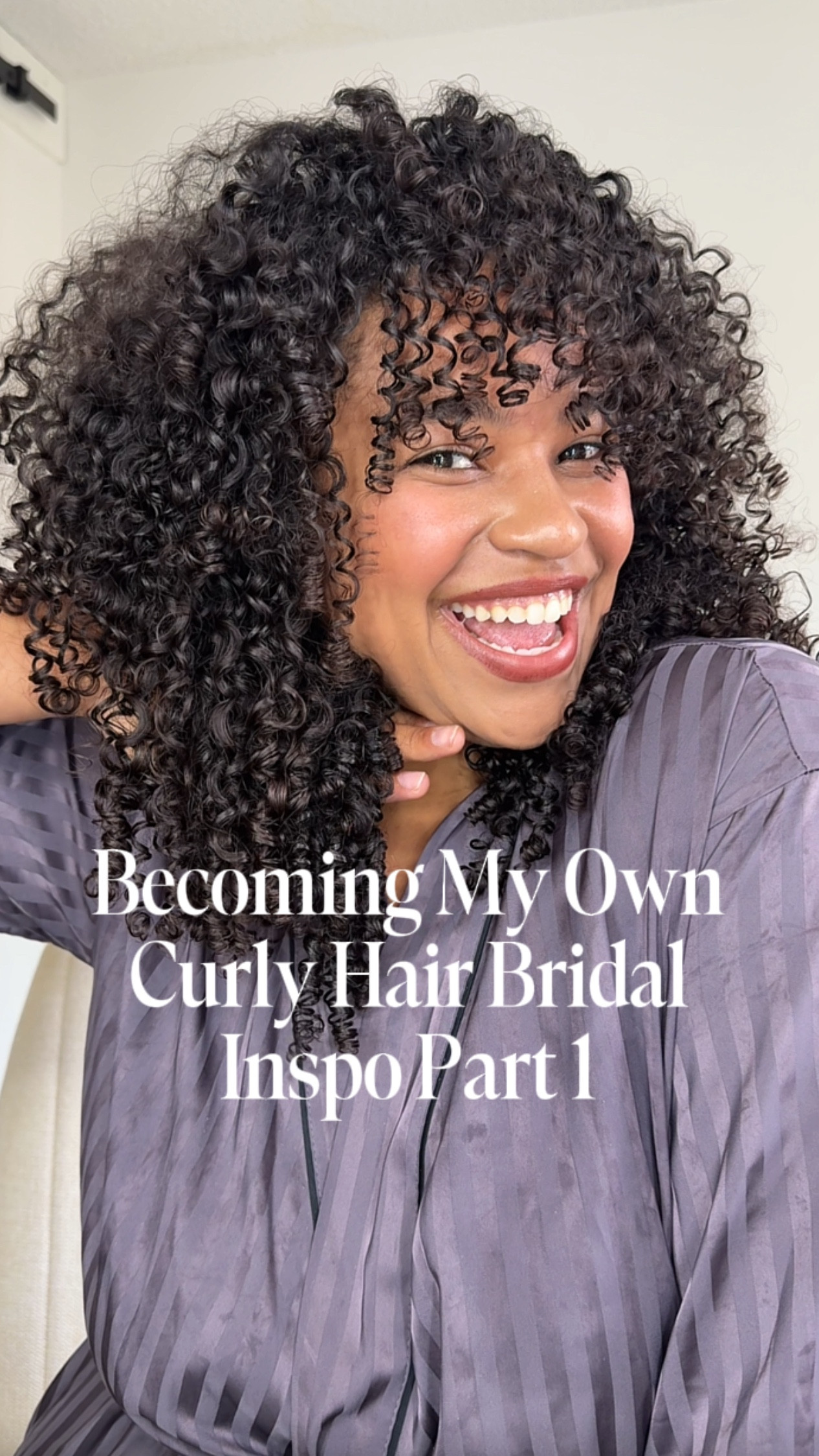 Today’s bridal look…my signature style!! What should we do next?? It makes me SO sad to see zero curly hair representation for brides 😭!! So I’m going to try my best to get creative with this series and put some inspiration out there! And you guys can help me decide what to wear on the big day!! #curlybridalhair #curlybride #curlyhairstyles #curlybridalhairstyle #blackgirltiktok #curlygirlproblems curly hair wedding inspiration

#LTKParties #LTKBeauty #LTKWedding