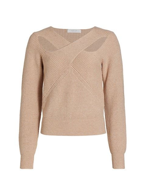 ASTR The Label Viana Cut Out Sweater | Saks Fifth Avenue
