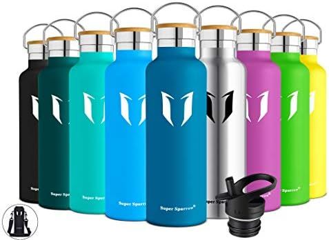 Super Sparrow Stainless Steel Vacuum Insulated Water Bottle, DStandard Mouth -350ml-620ml- 500ml ... | Amazon (US)