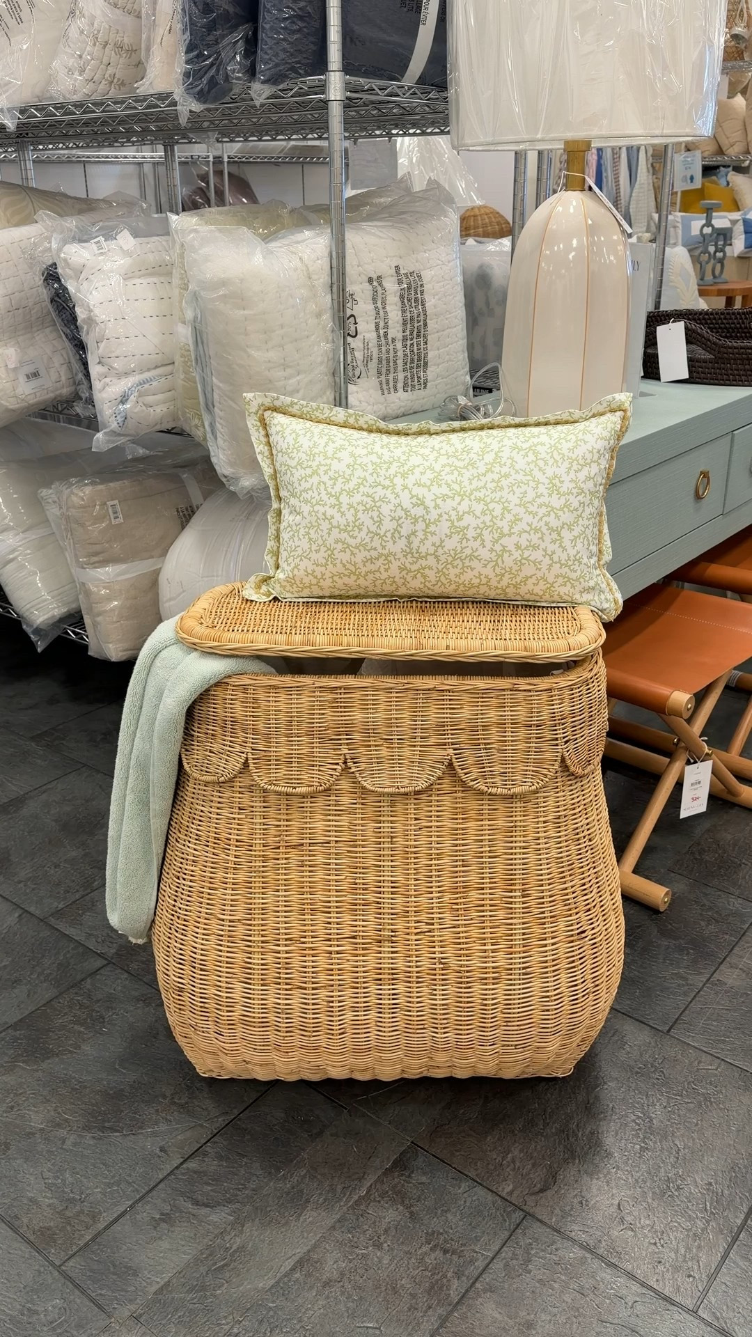 Such a beautiful upgrade for everyday storage! 🫶🏻 The Scallop Rattan Double Hamper from Serena & Lily brings that effortless, coastal-classic feel with its woven wicker and scalloped trim. ✨ Thoughtfully designed with two lined compartments and a wall-friendly shape, it keeps laundry organized while still looking decorative. ☺️ A piece you won’t want to hide away! Serena & Lily’s is currently having a big  sale (20% off everything or 25% off orders over $5,000!) - making this a perfect time to grab this! I’ve linked this one along with other similar wicker finds to shop! 🤗 #SerenaAndLily #WickerDecor #HomeDecor

#LTKBaby #LTKSaleAlert #LTKHome