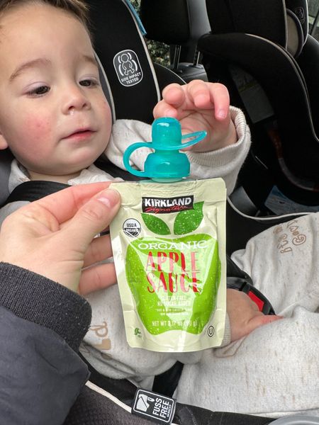 These pouch toppers are a must if your little one is anything like mine 😅 I swear his wears it more than eats it without these things! 

#LTKbaby #LTKkids #LTKfamily