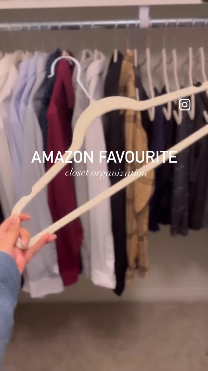 Say good bye to mismatch hangers and welcome these velvet hangers! ✨

#LTKhome #amazonfinds 

#LTKcanada #LTKstyletip