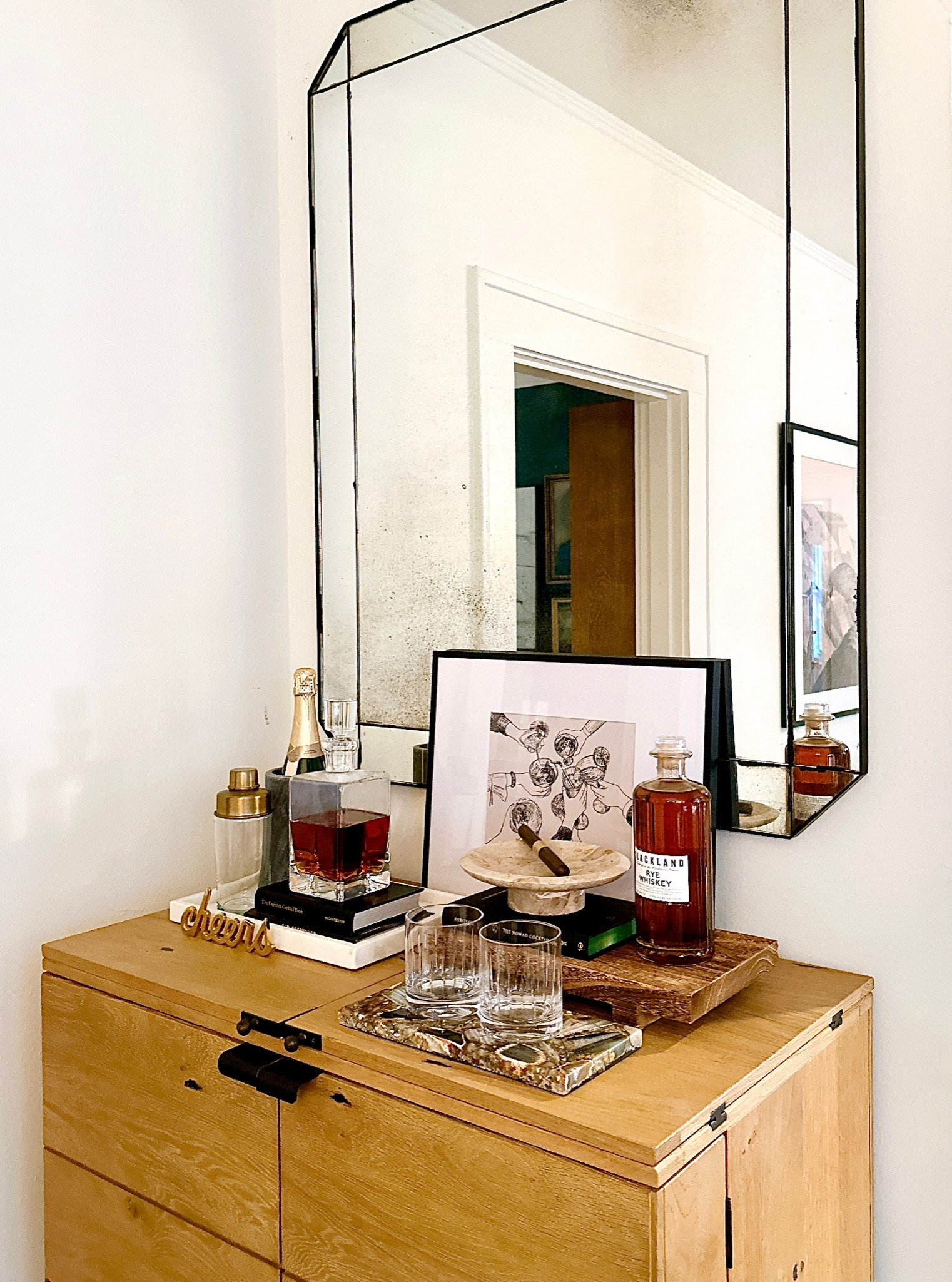 It’s that time of year…time to entertain your house guests. A stocked & stylish bar cart is always a crowd pleaser. 🥃 Create layers & functionality with your favorite bar ware and spirits! 

#LTKhome #LTKHolidaySale