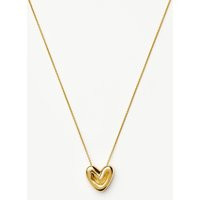 Puffy Heart Pendant Necklace | 18ct Gold Plated | Missoma UK