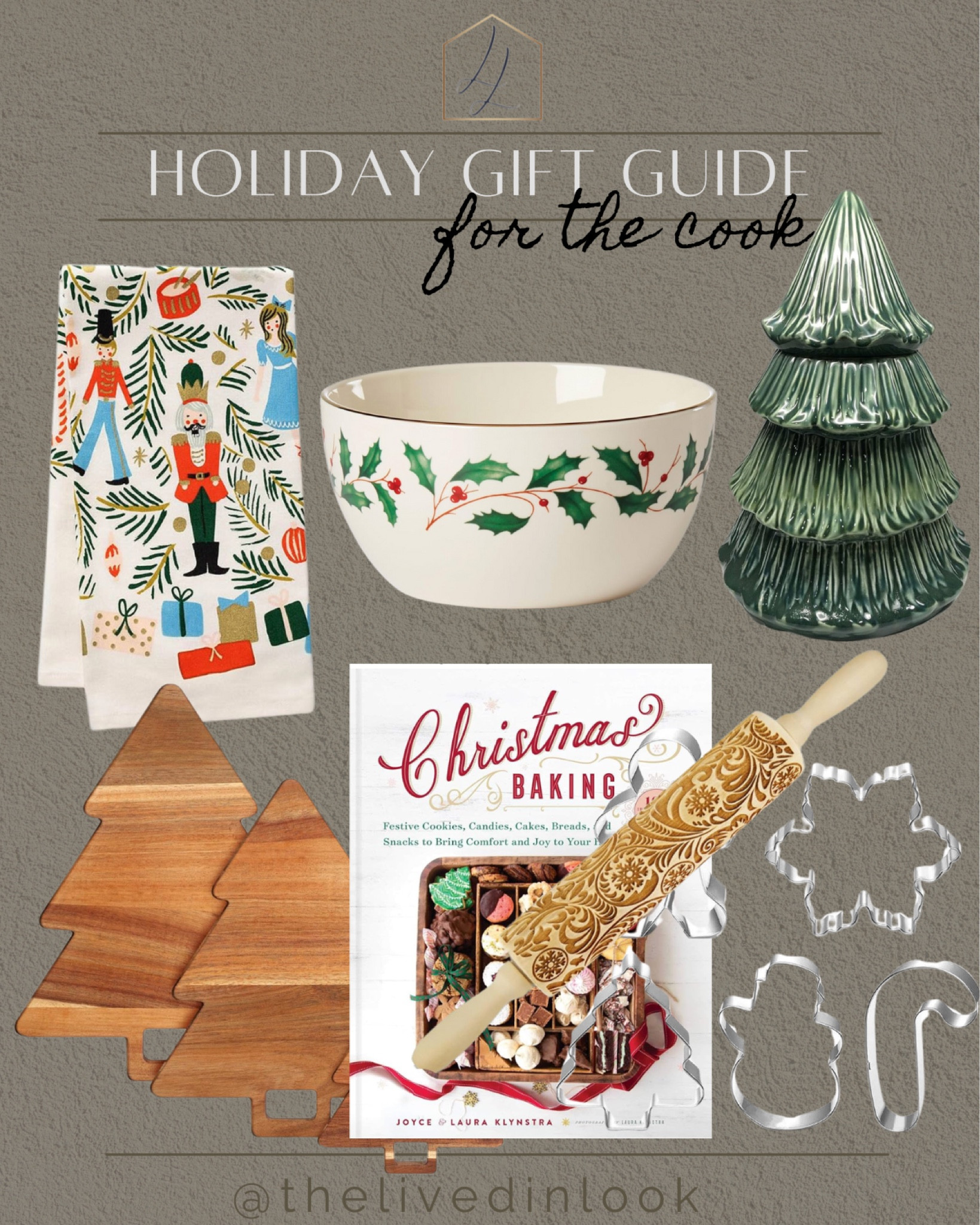 Holiday gift guide for the cook in your life! 

Christmas gift guide, home decor, kitchen decor, bakeware


#LTKHoliday #LTKhome #LTKGiftGuide