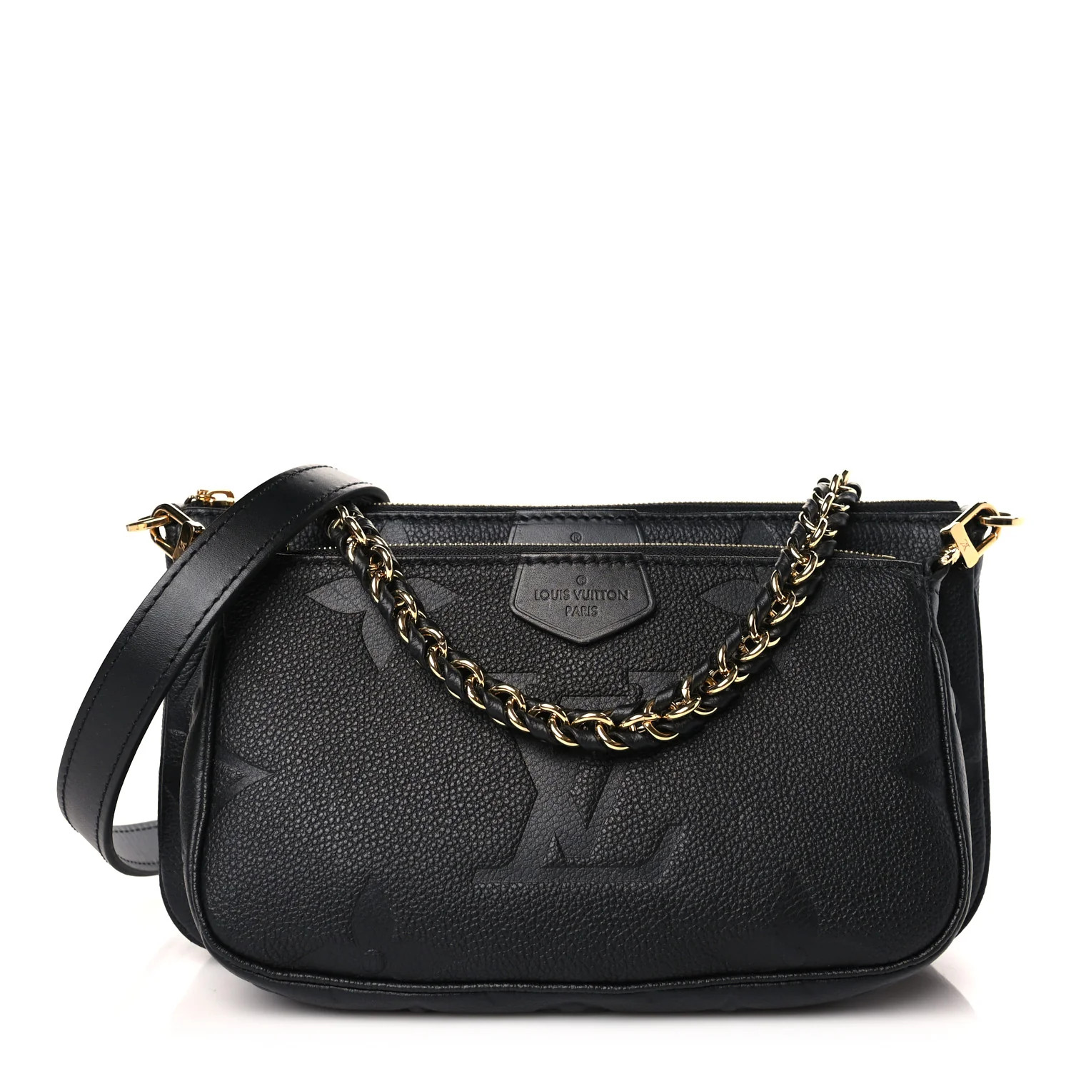 Empreinte Monogram Giant Multi Pochette Accessories Black | FASHIONPHILE (US)