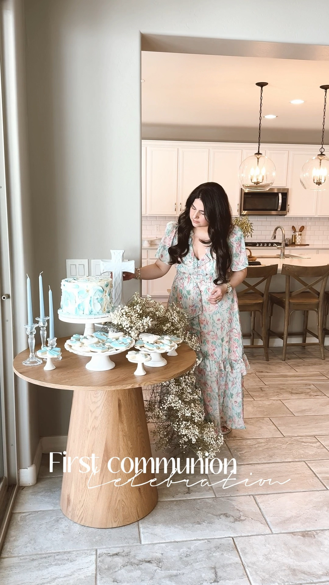 Hosting ideas - first communion celebration - light blue party decor - spring decor  - party decor - Amazon home decor  - Amazon hosting must haves - drink dispenser 

#LTKhome #LTKSeasonal #LTKparties