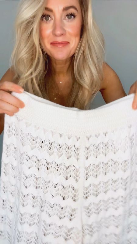 Abercrombie crochet coverup pants back in stock!

#LTKTravel #LTKSwim #LTKVideo