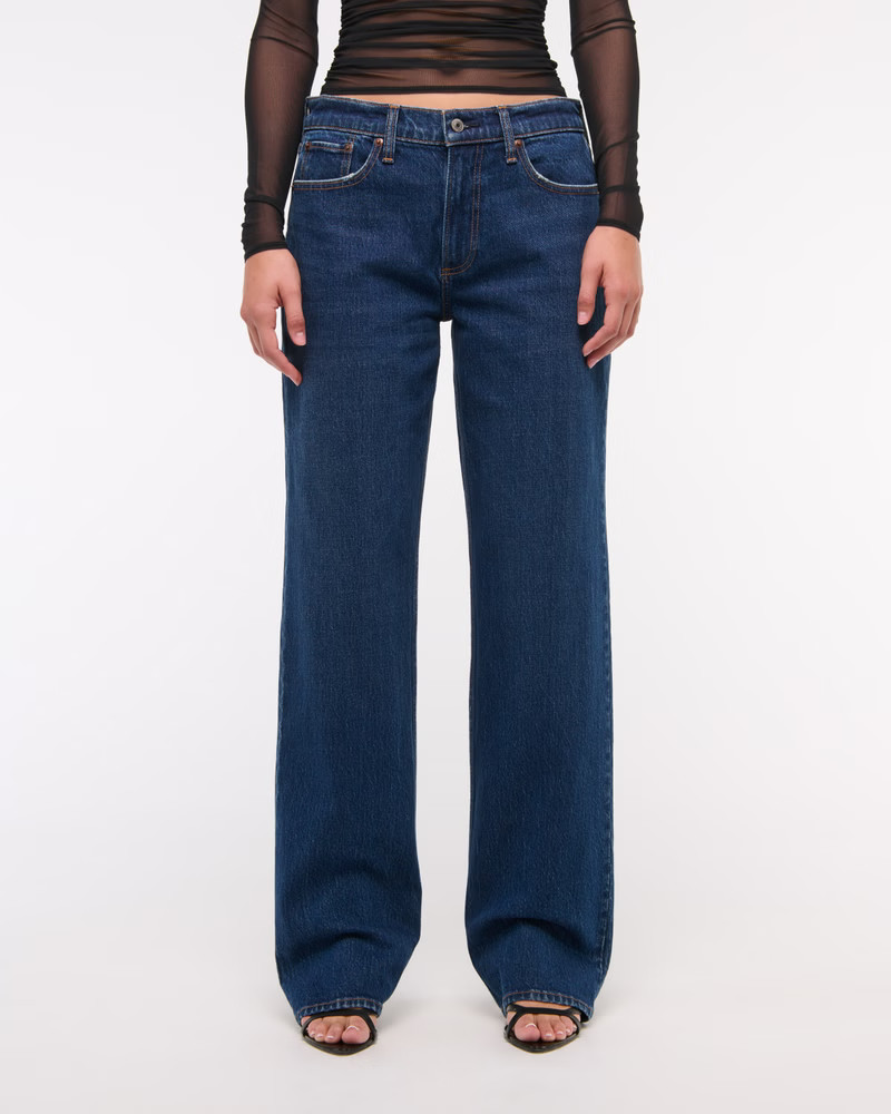 Low Rise Baggy Jean | Abercrombie & Fitch (US)