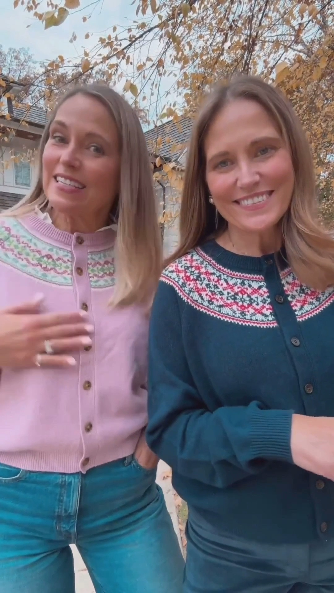 These gorgeous fair isle sweaters are a staple in our fall/winter closets. Perfect for a snowy ski vacation, or a holiday getaway together. M

#LTKSeasonal #LTKootd #LTKHoliday