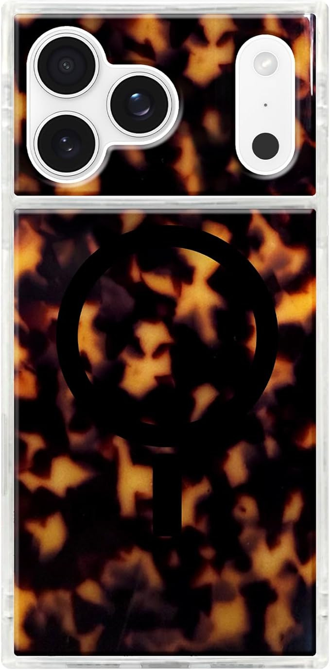 Flaunt Official Square iPhone 17 Pro Max Case - Tortoise Shell | Amazon (US)
