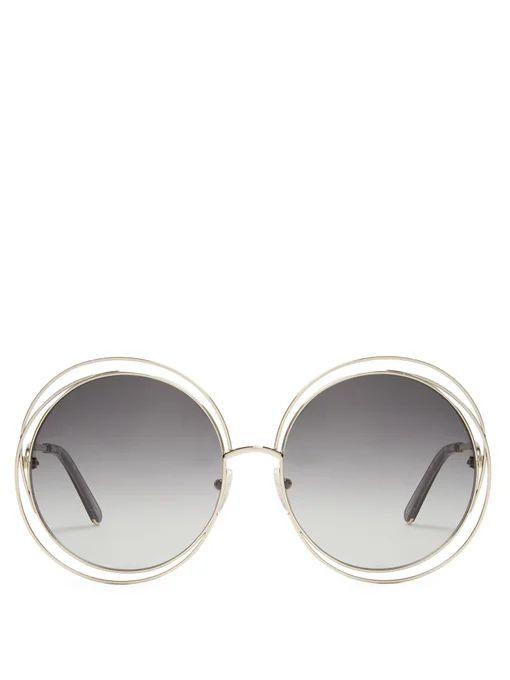 Carlina round-frame sunglasses | Chloé | Matches (US)