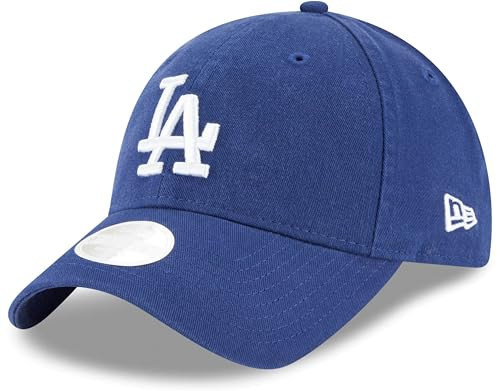 New Era Women's MLB Core Classic 9TWENTY Team Color Home Adjustable Hat Cap One Size Fits All - Los Angeles Dodgers Blue | Amazon (US)