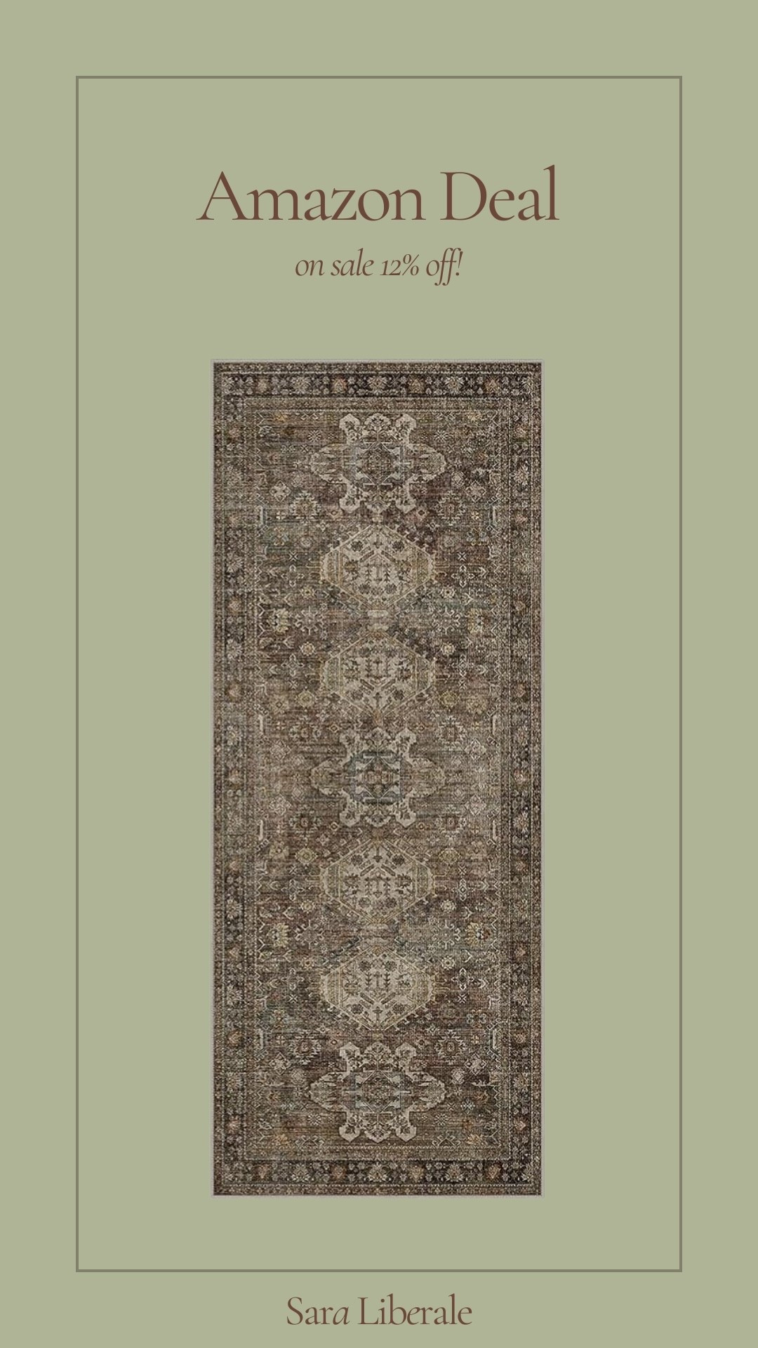 Gorgeous vintage runner on Amazon is an amazing price! 

#LTKSaleAlert #LTKdayinmylife #LTKHome