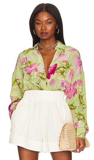 Ren Button Up Top in Multi | Revolve Clothing (Global)