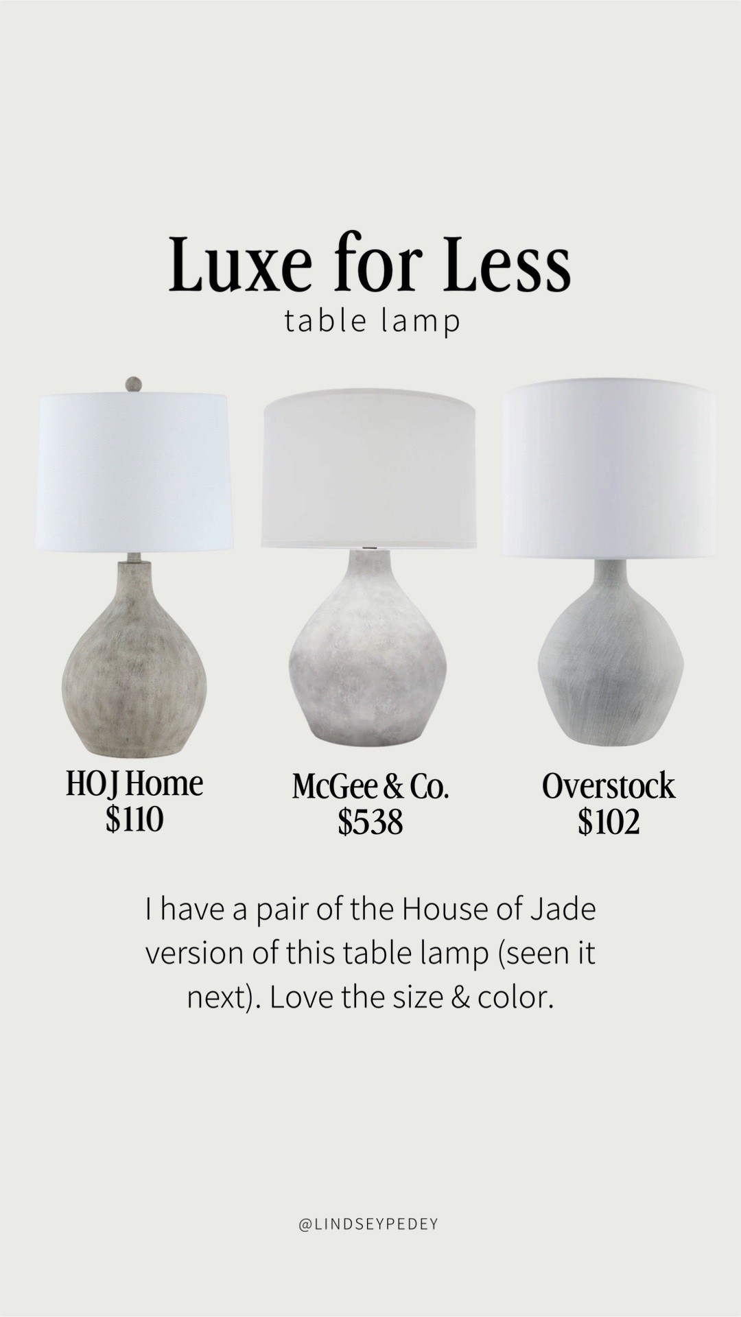 Luxe for less table lamp! I have the House of Jade version & love! Posted it in my entry a few days ago if you want to see! Designer look, McGee and Co, studio, McGee, house of Jade, overstock, target, Walmart, entry, table, lamp, living room, bedroom, home decor, lighting

#LTKHome #LTKSaleAlert #LTKSeasonal