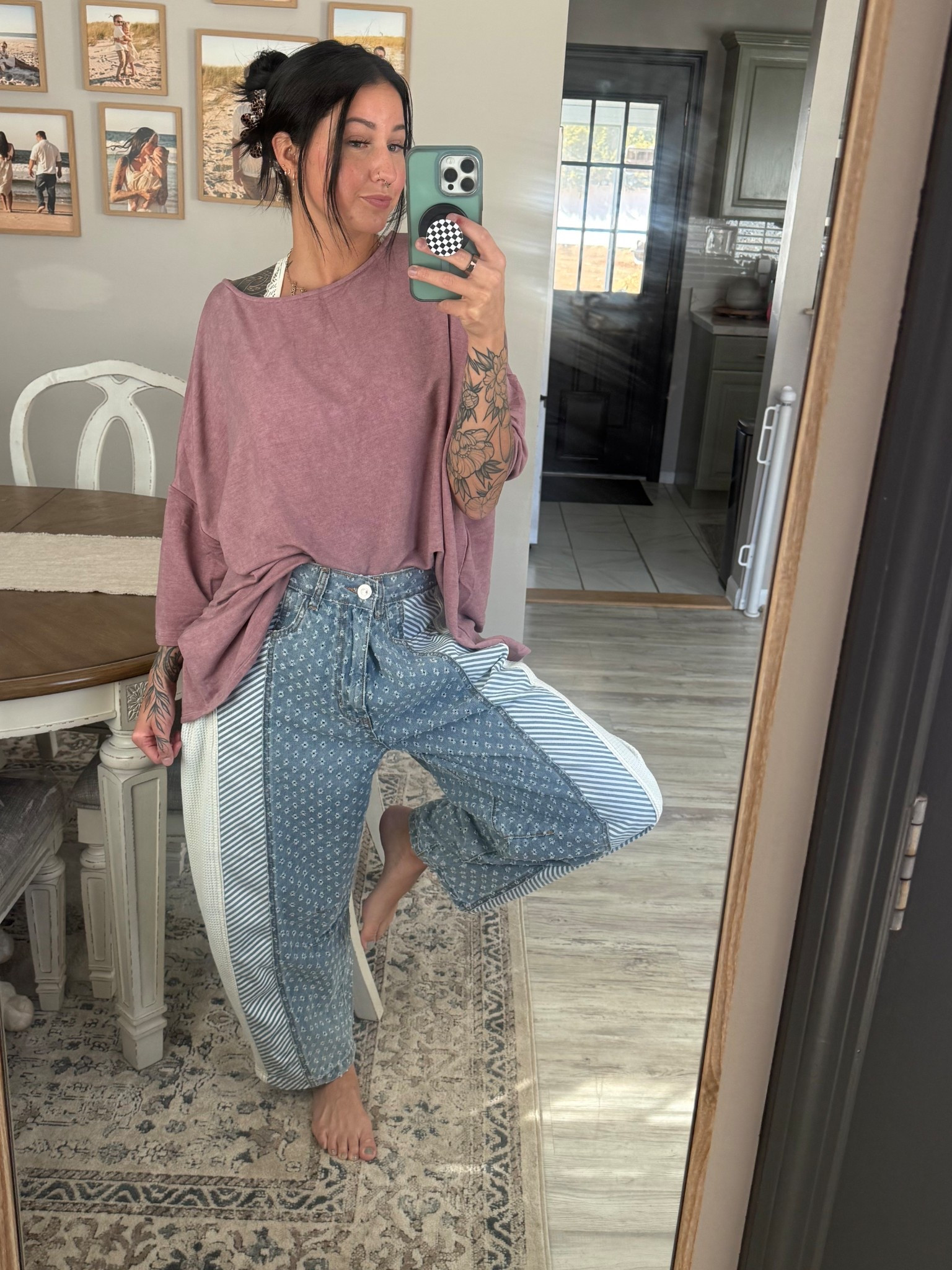 both extremely oversized 
i’m wearing size small top & bottoms 
use my code HAILEYJ20 and save $$
@Three Bird Nest 

#LTKgrwm #LTKootd #LTKmomlife