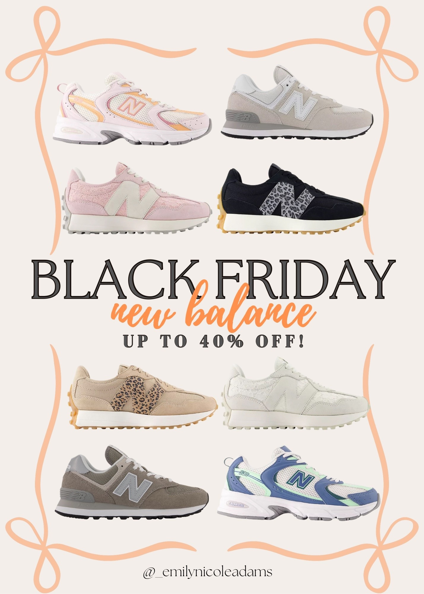 Black Friday New Balance up to 40% off,
🧡Black Friday shopping, Black Friday deals, holiday shopping, holiday deals, holiday shopping, Black Friday 2025, Black Friday deals, cyber Monday 


#LTKGiftGuide #LTKHoliday #LTKCyberWeek