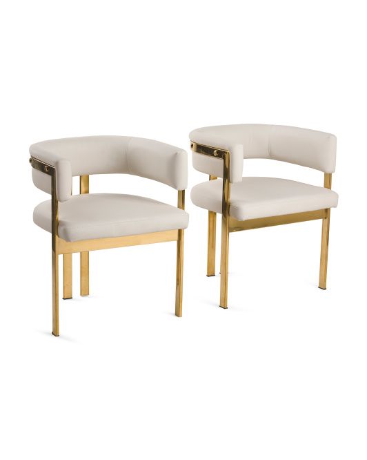 Set Of 2 Modern Dining Chairs | TJ Maxx