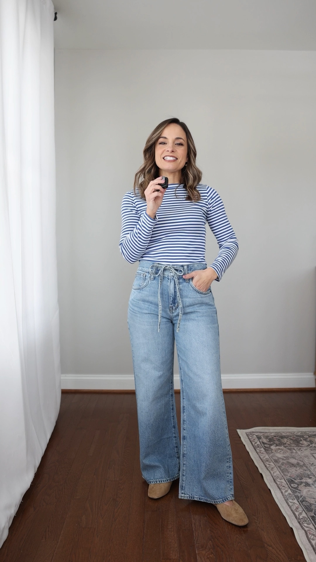Spring ready denim from @madewell in light washes and lightweight denim! 

The Ultimate Wide-Leg Jeans in Airy Denim: Petite 25 in Raebrook Wash - sized up
10 ¼” rise / 28” inseam in petite
The Wide-Leg Jean: 24 in Coastal Blue - tts
10 ¾” rise / 30” inseam in standard (shrunk to 29” in the washer and dryer) / 28” inseam in short 
The Perfect Vintage Wide-Leg Crop Jean: Petite 24 in Raebrook Wash - tts
10 ⅜” rise / 25” inseam in petite 
The '90s Boatneck Tee in Compact Cotton in French Blue: XXS
Mylie Ballet Flats: in Tawny Khaki

@madewell #madewellpartner #ad #madewell 



#LTKPetite