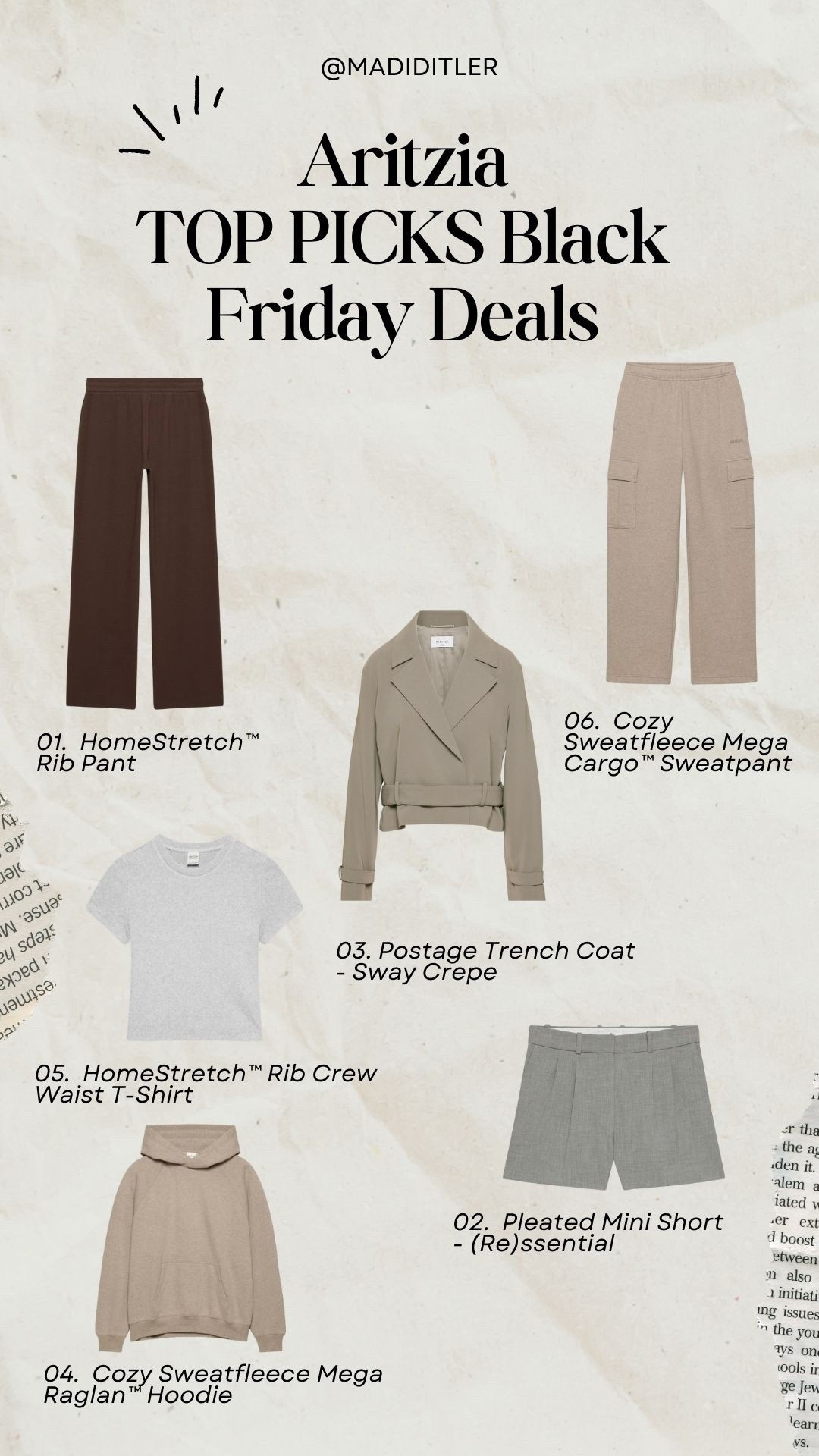 Some of my top picks from Aritzia Black Friday and cyber Monday deals @aritzia

#LTKHoliday #LTKCyberWeek #LTKGiftGuide