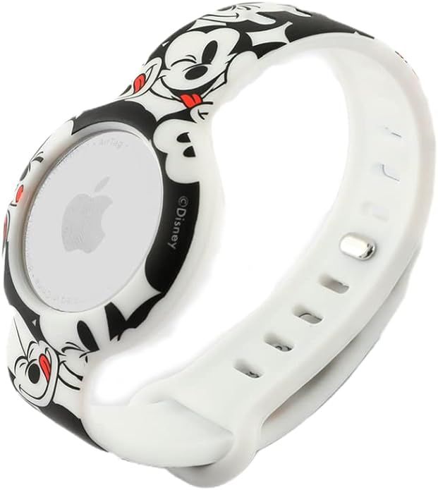 Disney WristBand for Apple AirTag Universal Fit and Adjustable Soft Durable Silicone AirTag Watch... | Amazon (US)