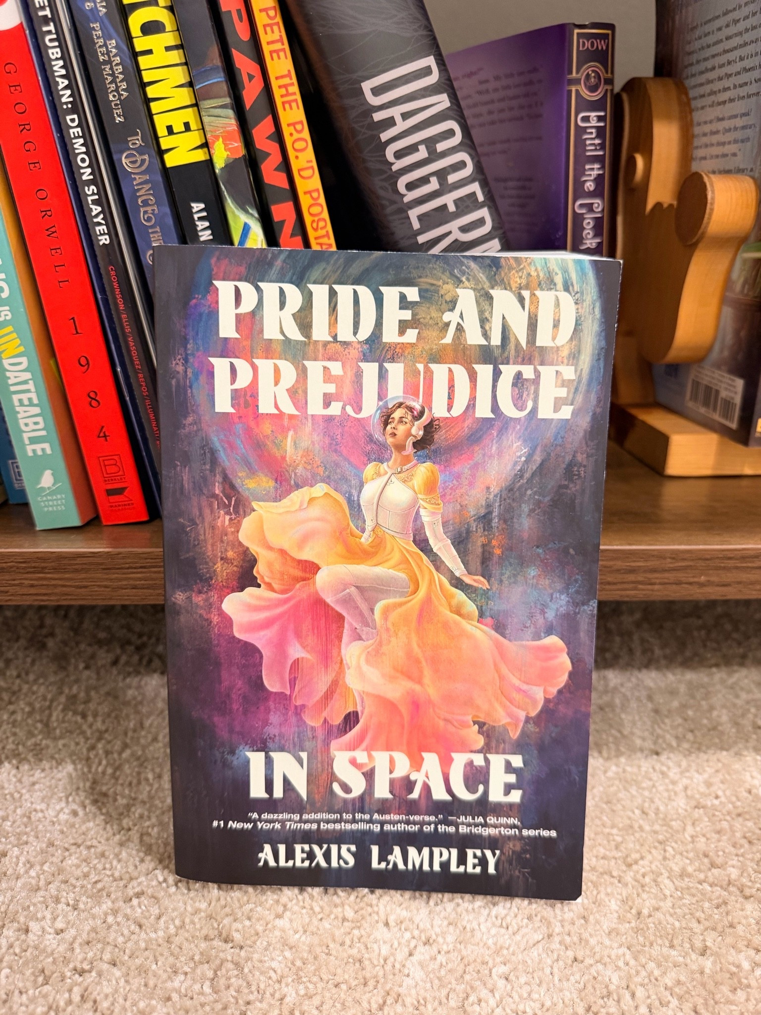 New book! So excited to read this one! #booktok #bookish #romancebooks #romantasy #prideandprejudice T#prideandprejudiceinspace #barnesandnoble
