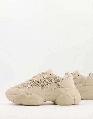 ASOS DESIGN Divine chunky sneakers in taupe | ASOS | ASOS (Global)